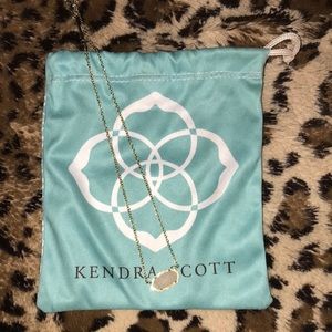Kendra Scott Iridescent Drusy Necklace